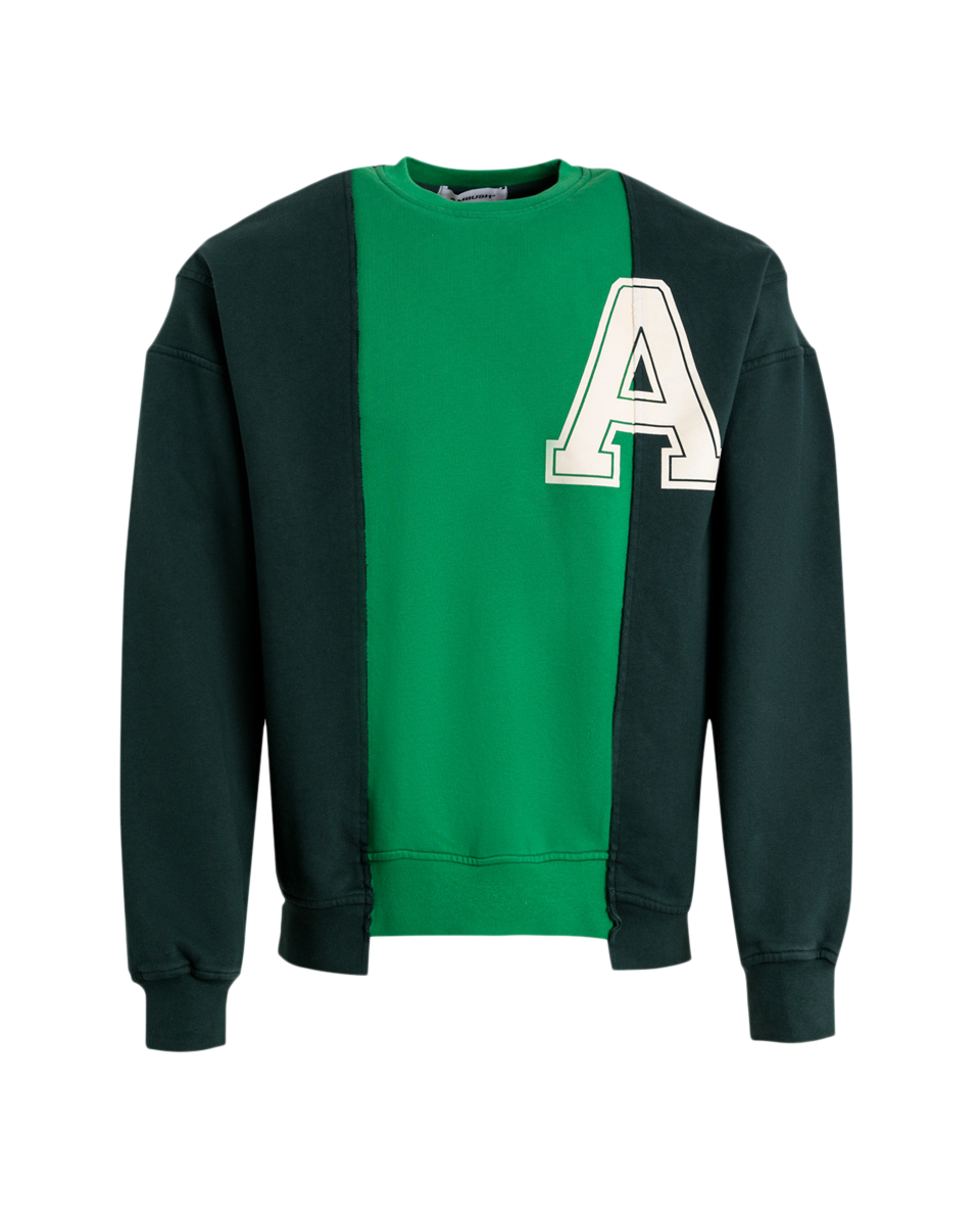 Ambush (VARSITY CREWNECK SWEATSHIRT GREEN L) Green - WOW concept 