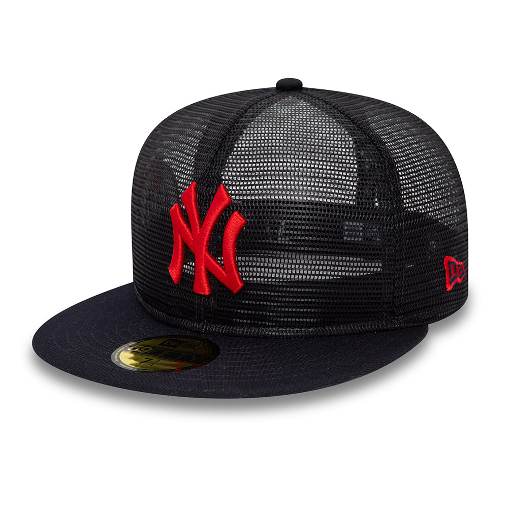 NEW ERA (NEW ERA NEW YORK YANKEES MESH PATCH 59FI) Dark Blue - WOW