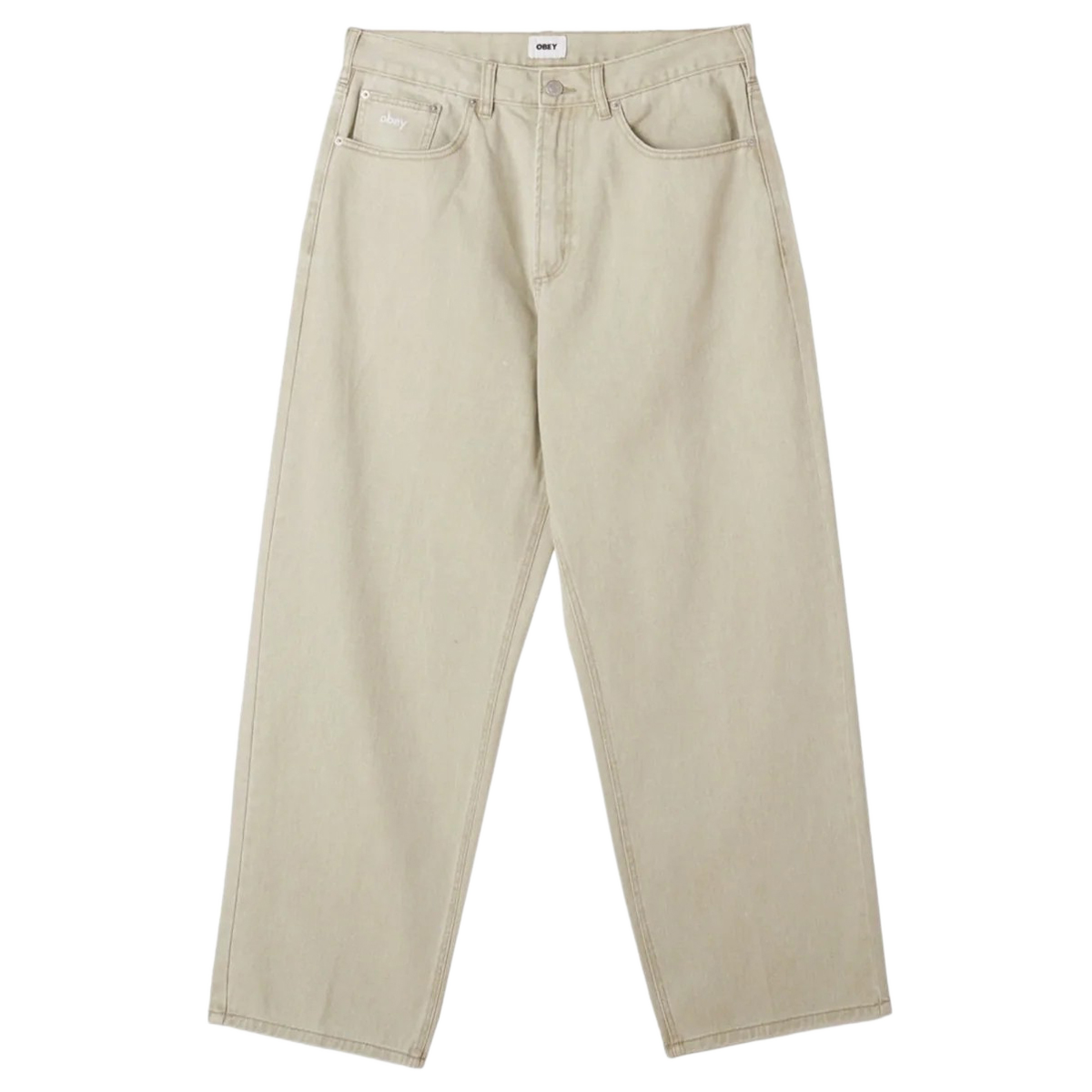 Obey (Bigwig baggy denim) Off-white - WOW concept – WOW Concept