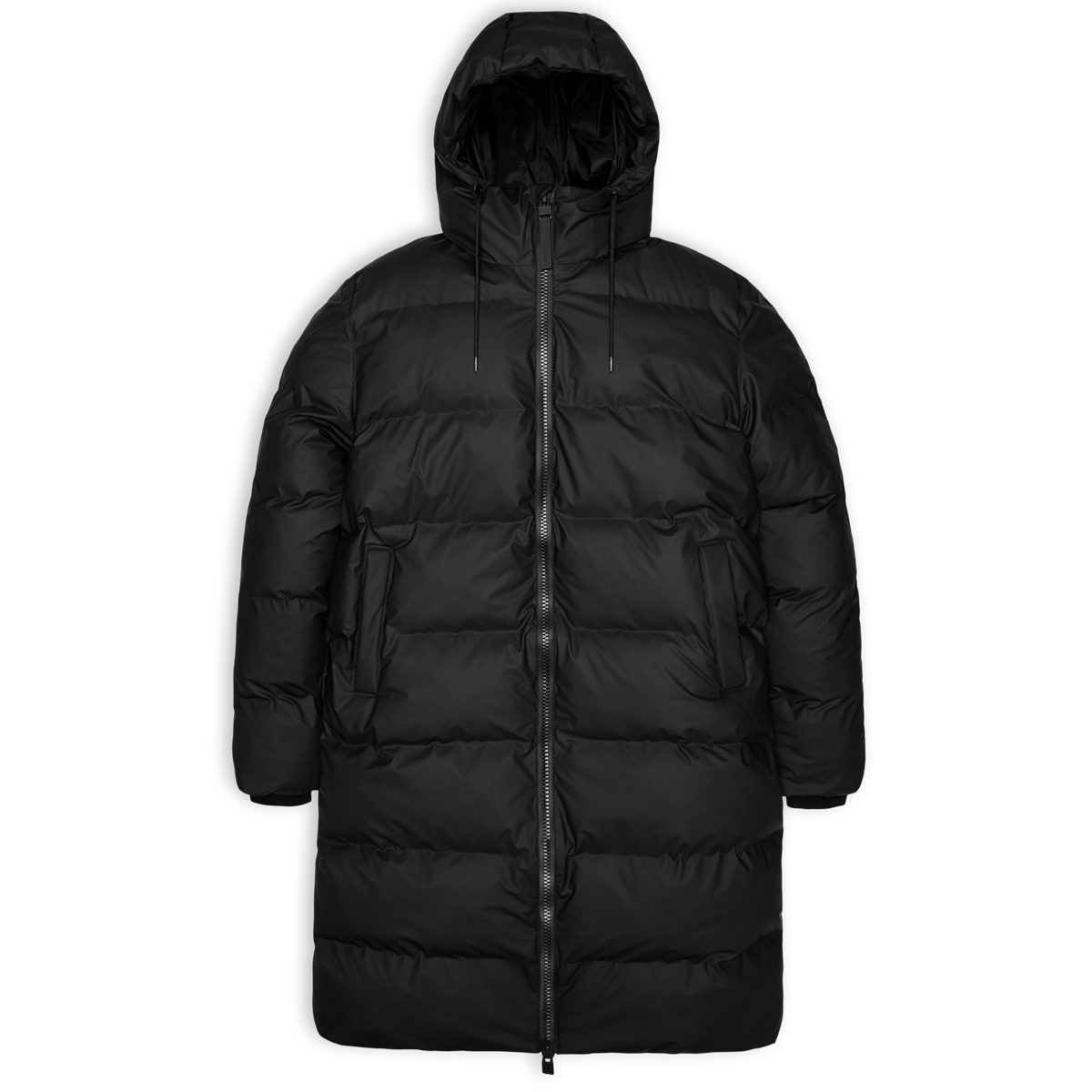 RAINS (Alta Longer Puffer Jacket W3T4) Black WOW concept – WOW