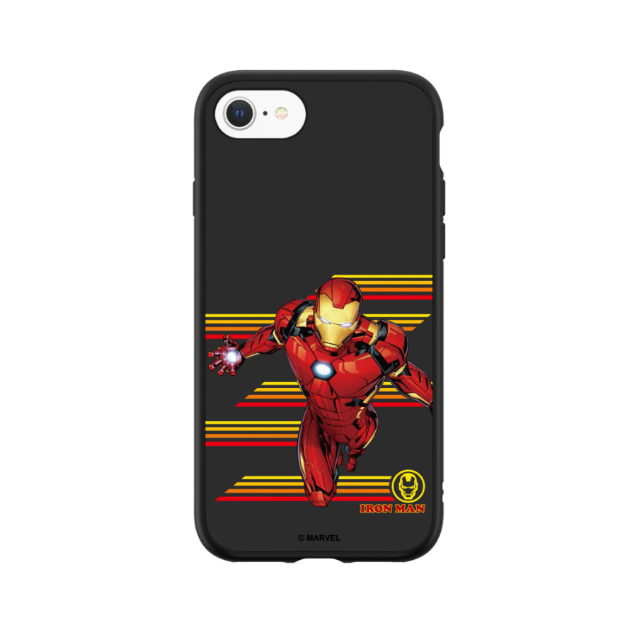 Rhinoshield (Marvel iPhone 7, 8, SE Case) Black WOW concept