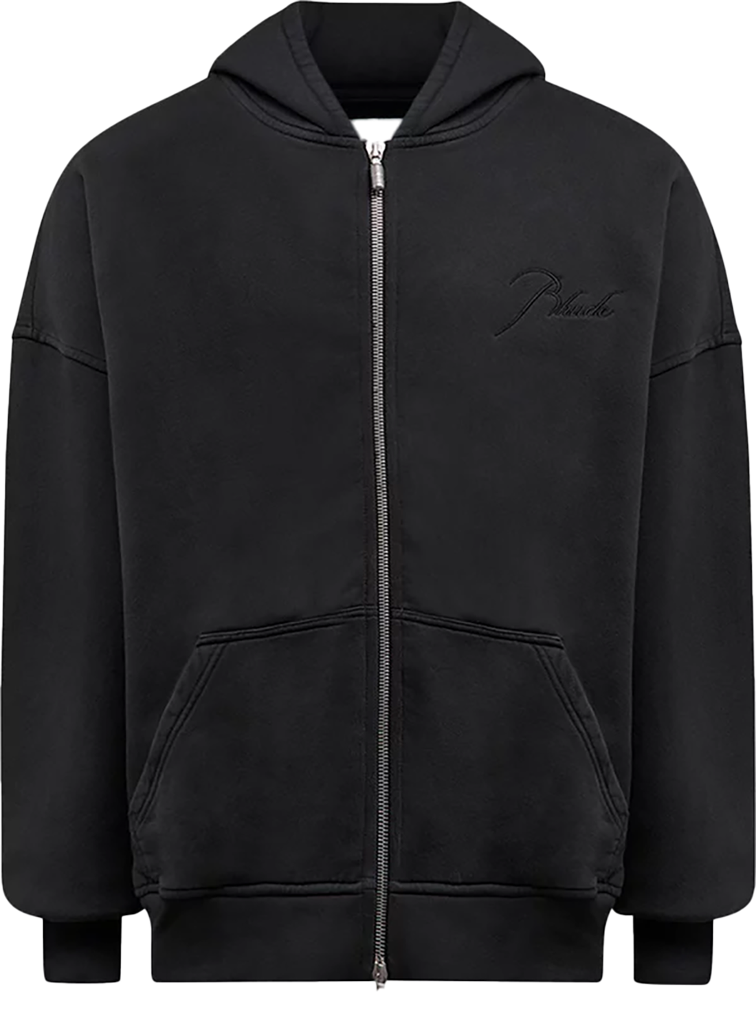 Rhude (Rhude Vgt Zip Hoodie) Black - WOW concept – WOW Concept