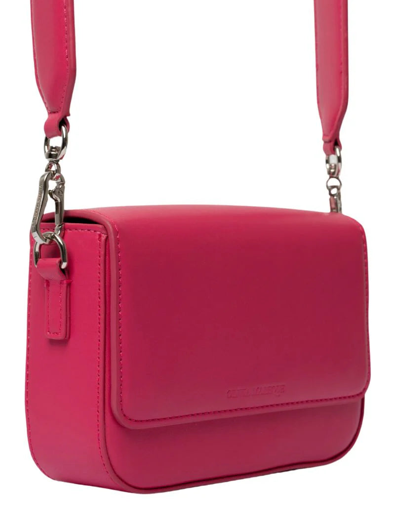 Bolso Pantone Fucsia Cadena Rizada Olivia Mareque