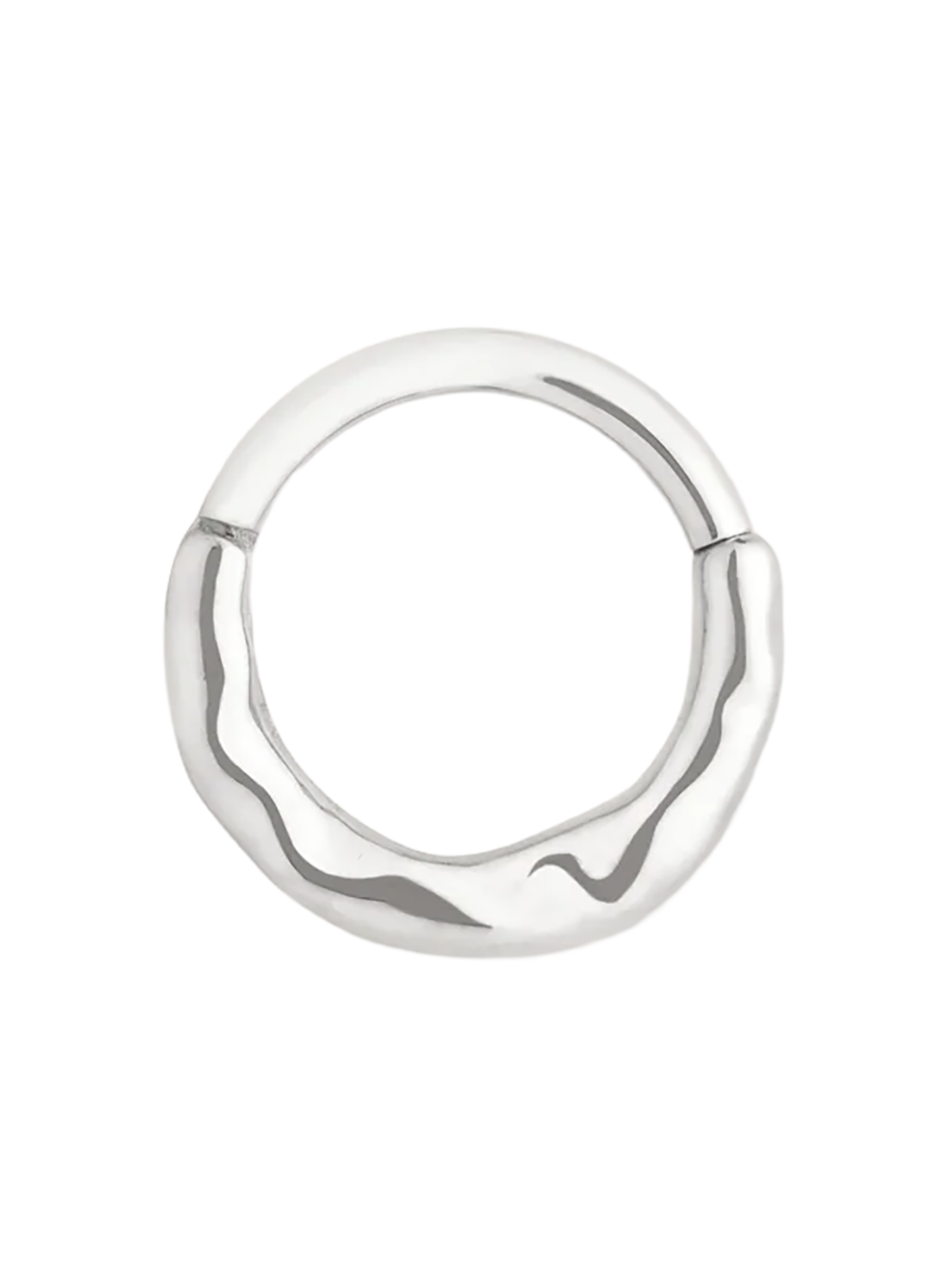 Astrid & Miyu (Molten Daith Ring) Silver AYM5JEW00025GOW - WOW concept ...