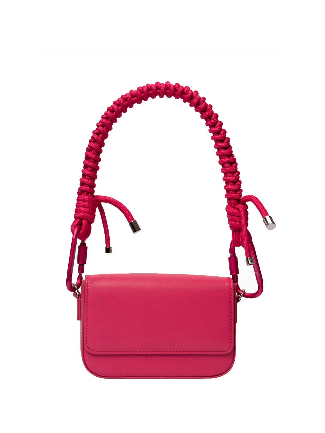 Bolso Pantone Fucsia Cadena Rizada Olivia Mareque