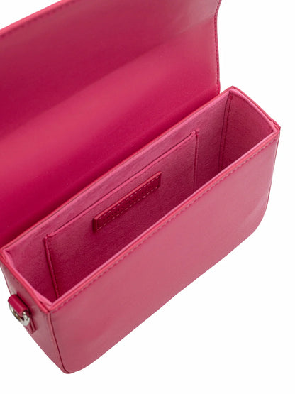 Pantone Fuchsia Curly Chain Olivia Mareque Bag