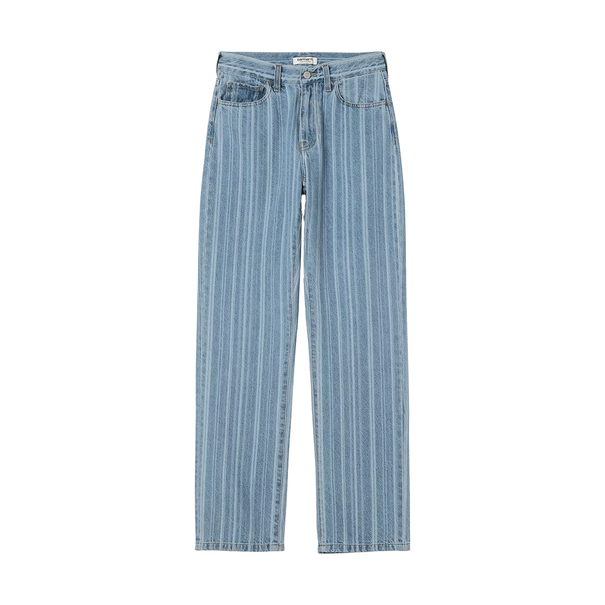 Carhartt WIP (Pantalón W' Rylan) Rylan Stripe, Blue CAH1TRO00005CTW ...