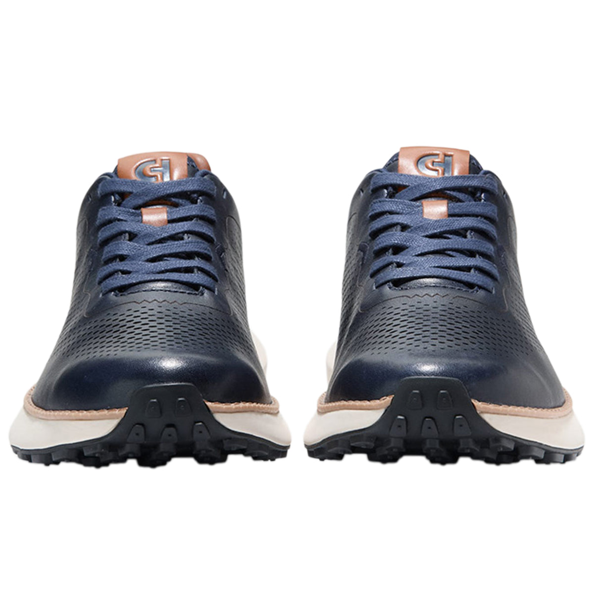 COLE HAAN ダークブルー スニーカー Cole Haan (Grandpro Ashland Laser Perf Sneakers) Dark Blue - WOW