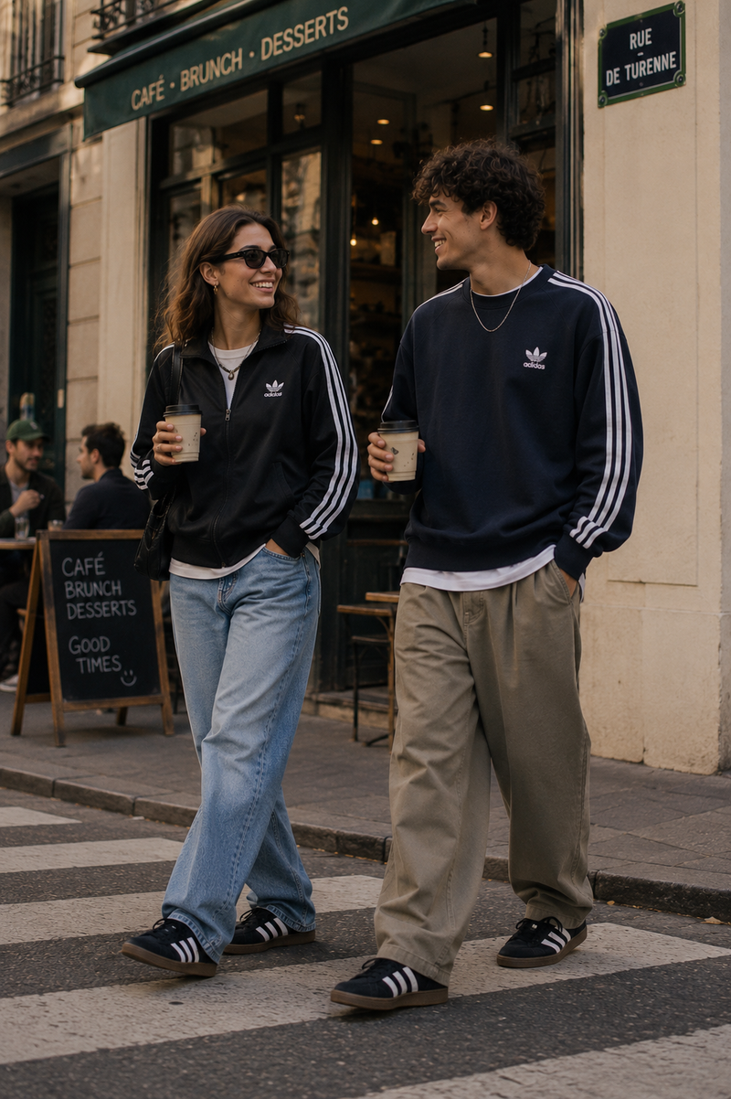 adidas originals everyday essentials featuring iconic sportswear and casual streetwear styles