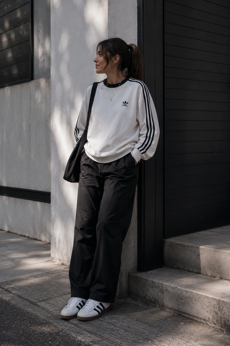 adidas originals minimal classic style featuring timeless sportswear and clean everyday essentials