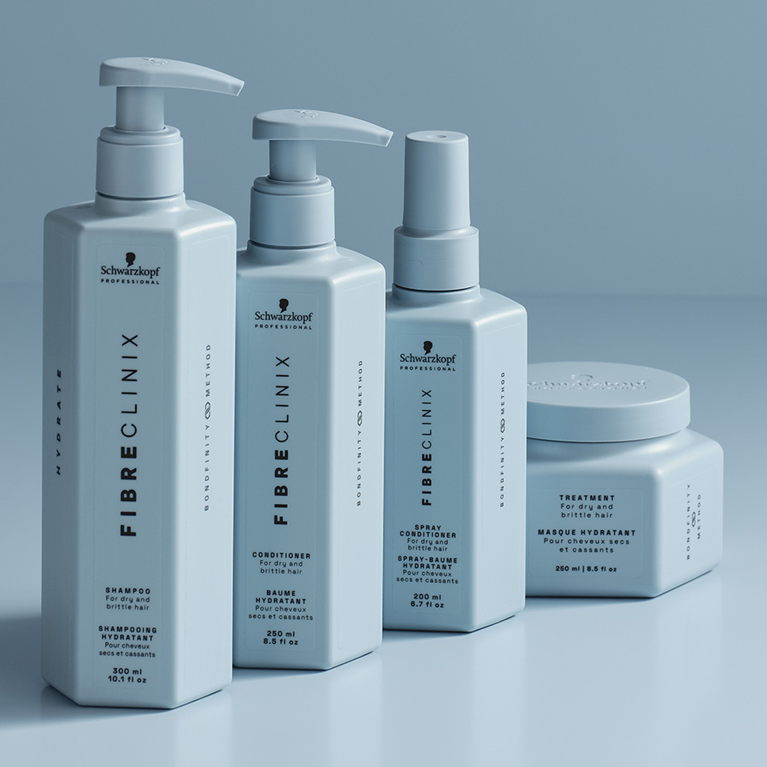 Schwarzkopf Fibre Clinix トリートメントセット Schwarzkopf Fibre Clinix Hydrate Bundle - Fibre Clinix