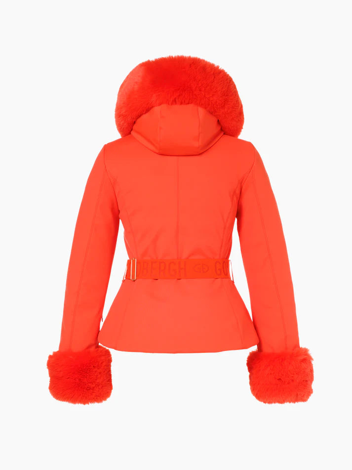 Giselle Faux Border Ski Jacket