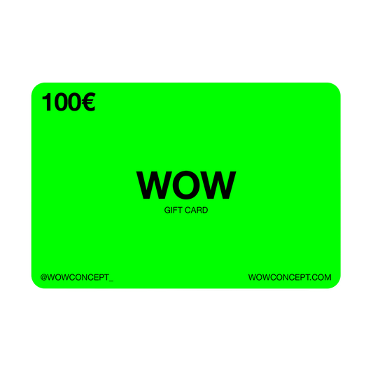 Wow Concept Tarjeta Regalo
