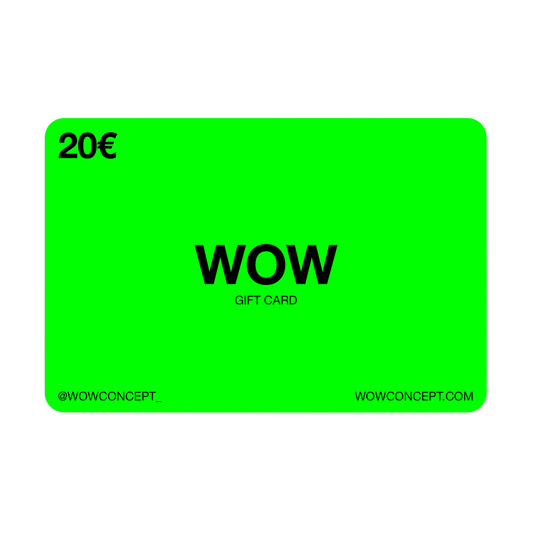 Wow Concept Tarjeta Regalo