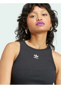 ESSENTIALS RIBBED TANK - Top - black adidas