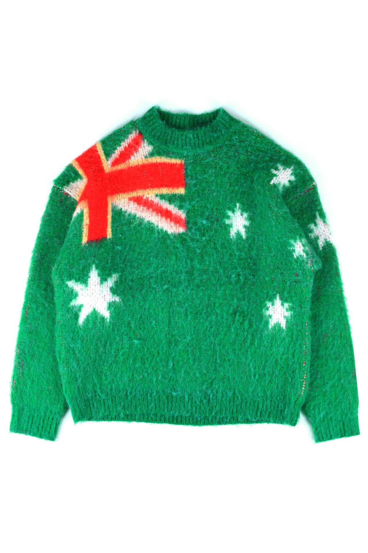 Jersey Green Flag Mohair 93 SIERRA/CROSSES