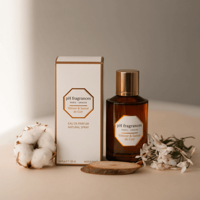 Parfum Vtiver & Santal De Cuir